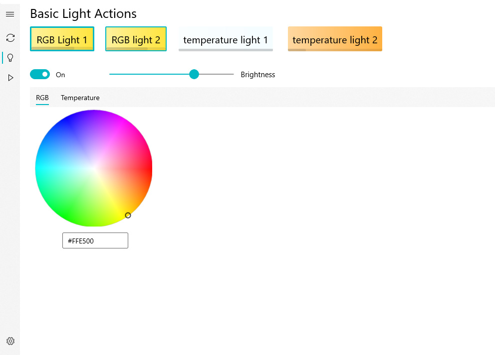 Basic Light Actions - Light Party Screenhot